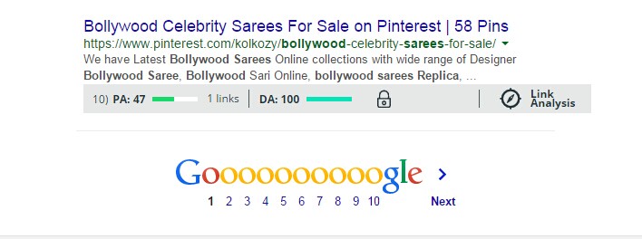 Bollywood replica Sarees